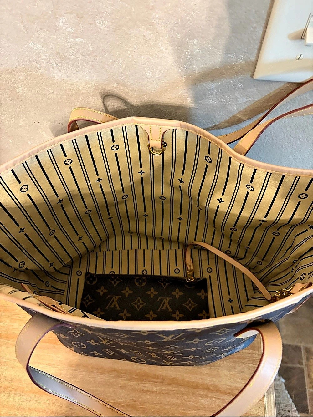 Monogram Tote - Picture 6 of 10